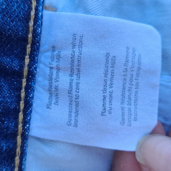 Carhartt FR Fire Resistant Dark Blue Denim Jean Pants NFPA Mens Size 42x32 - Picture 14 of 17